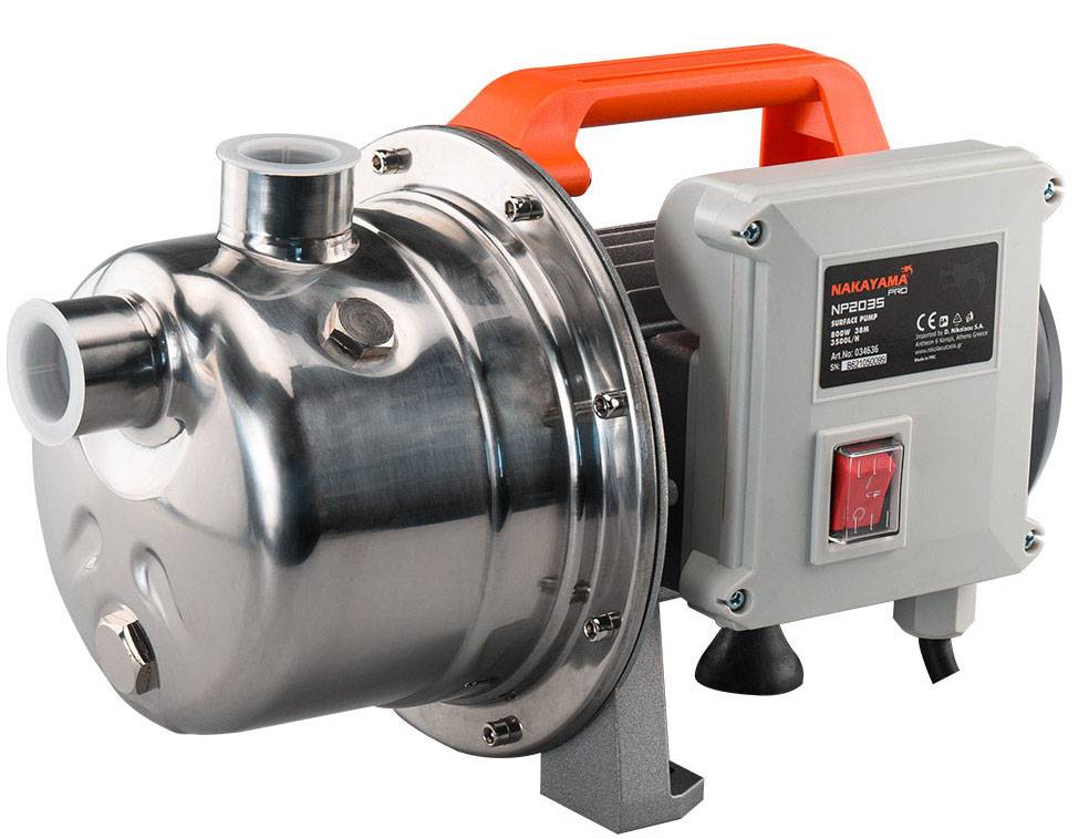 ΑΝΤΛΙΑ ΕΠΙΦΑΝΕΙΑΣ ΑΥΤΟΜΑΤΗΣ ΑΝΑΡΡΟΦΗΣΗΣ NAKAYAMA NP2035 INOX 034636 NAKAYAMA