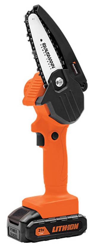 ΑΛΥΣΟΠΡΙΟΝΟ ΜΙΝI ΜΠΑΤΑΡΙΑΣ KRAUSMANN 21V LI-ION 2X 2ΑH BRUSHLESS 20CM ΛΑΜΑ ΚΑΣΕΤΙΝΑ 3041