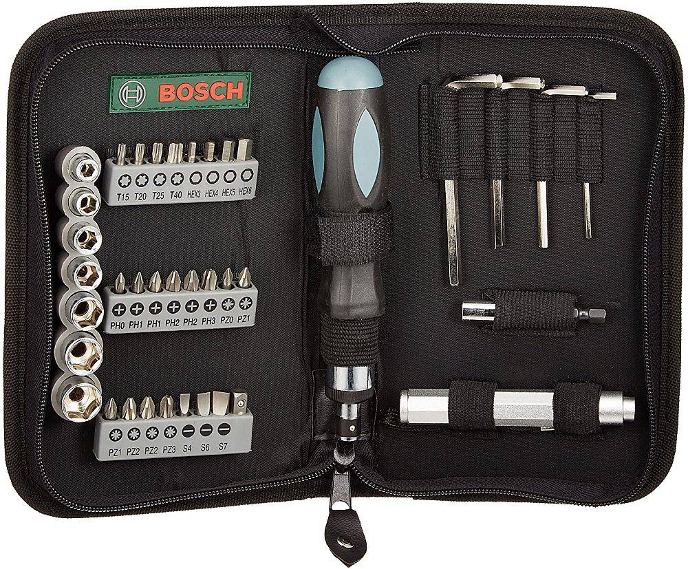 ΚΑΣΕΤΙΝΑ ΣΕΤ BOSCH 38 ΤΕΜ ΜΕ ΚΑΡΥΔΑΚΙΑ 2607019506 BOSCH