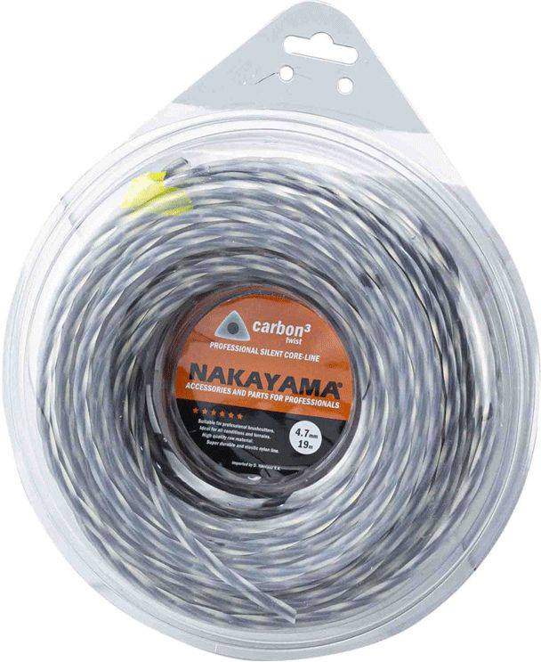 ΜΕΣΙΝΕΖΑ CARBON3 TWIST NAKAYAMA NC1000 3.00MM-50M (033585) NAKAYAMA