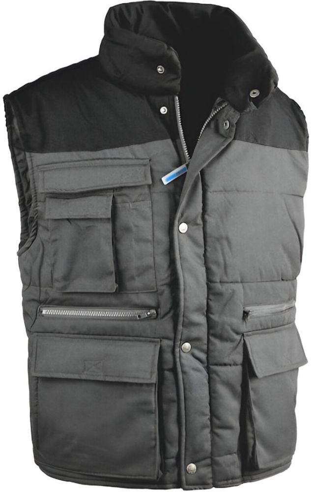 WURTH ΓΙΛΕΚΟ ΕΡΓΑΣΙΑΣ WURTH ANTARES WORK VEST ΓΚΡΙ/ΜΑΥΡΟ (XXL)