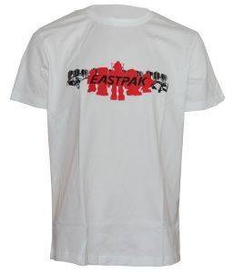  EASTPAK ROBOT CLASSIC T PRINT WHITE L