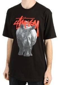 STUSSY T-SHIRT RHINO  (M)