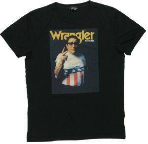     T-SHIRT WRANGLER LOGO  (L)