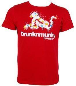 DRUNKNMUNKY COMBAT  T-SHIRT    (M)