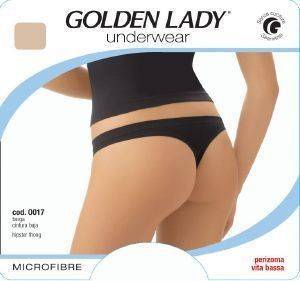 GOLDEN LADY MICROFIBRA STRING DUNE (L)