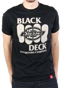 T-SHIRT X BLACK DECK DICKIES  (S)