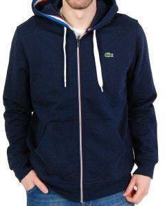 HOODIE LACOSTE MARINE   (L)