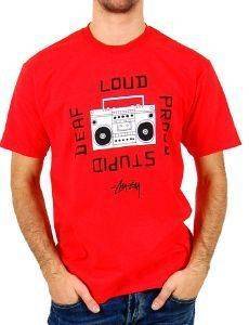 T-SHIRT STUSSY LOUD STUPID  (L)