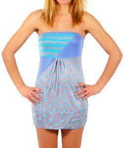 STRAPLESS TOP RAGWEAR SHORTIE    (L)