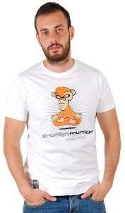 T-SHIRT DRUNKNMUNKY MIND CONTROL  (M)