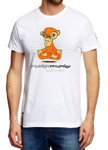 T-SHIRT DRUNKNMUNKY MIND CONTROL  (L)