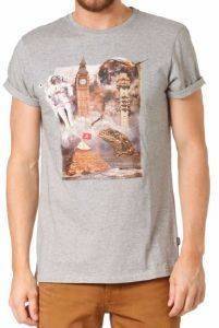 T-SHIRT WESC WALKING ON THE MOON   (M)