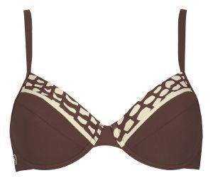 BIKINI TOP SLOGGI SWIM BROWN ETHNO CTOW  (40C)