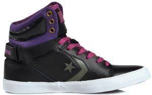  CONVERSE ALL STAR AS 12 MID LEATHER BLACK/GRAPE (EUR:39)
