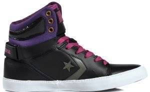  CONVERSE ALL STAR AS 12 MID LEATHER BLACK/GRAPE (EUR:40)