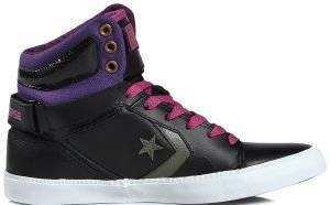  CONVERSE ALL STAR AS 12 MID LEATHER BLACK/GRAPE (EUR:41)