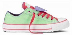  CONVERSE ALL STAR CHUCK TAYLOR DOUBLE TONGUE PEPPERMINT-LILA (EUR:37.5)