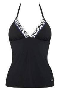 TOP SLOGGI SWIM BLACK PEPITA CTOPL  (44)