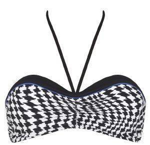 BIKINI TOP SLOGGI SWIM BLACK PEPITA CTOWP 02  (40B)