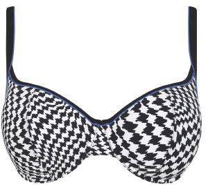 BIKINI TOP SLOGGI SWIM BLACK PEPITA CTOWP BIG  (44E)