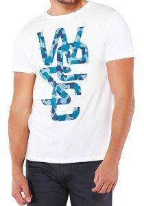 T-SHIRT WESC GUTTER OVERLAY  (M)