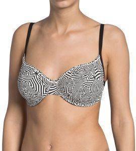 BIKINI TOP SLOGGI SWIM BLACK ART CTOWP BIG  (42E)