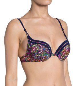 BIKINI TOP SLOGGI SWIM NAVY PEARLS CTOWU   (42B)