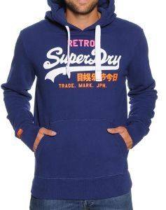 HOODIE SUPERDRY VINTAGE LOGO RETRO-ENTRY   (XXL)