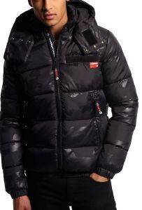  SUPERDRY TRI RACING CAMO-PUFFER  (M)