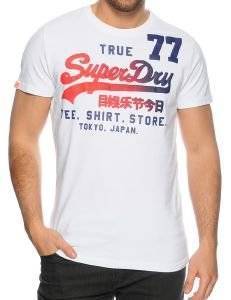 T-SHIRT SUPERDRY SHIRT SHOP 77  (L)