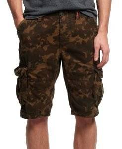  SUPERDRY CORE CARGO LITE LEOPARD CAMO  (L)