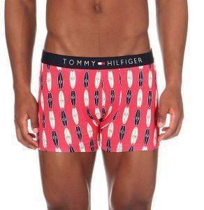  TOMMY HILFIGER ICON TRUNK SURFBOARD PRINT HIPSTER KOKKINO (L)