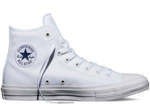  CONVERSE ALL STAR CHUCK TAYLOR II HI 150148C WHITE (EUR:37)