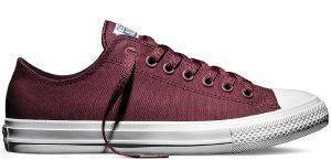  CONVERSE ALL STAR CHUCK TAYLOR II OX 150150C DEEP BORDEAU (EUR:37)