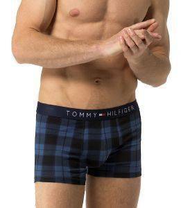  TOMMY HILFIGER ICON TRUNK CHECK HIPSTER  KOKKINO/ 3 (S)