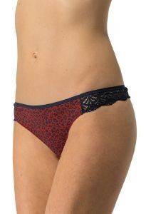  TOMMY HILFIGER MICROFIBER THONG STRING INVISIBLE PRINT /  (L)