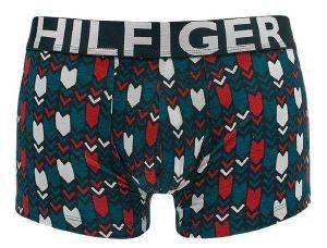  TOMMY HILFIGER COTTON TRUNK CHEVRONS HIPSTER // (S)
