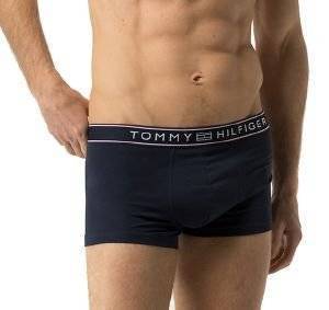  TOMMY HILFIGER STRIPE COTTON LOW-RISE TRUNK HIPSTER   (L)