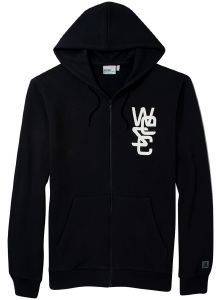 HOODIE   WESC OVERLAY  (S)