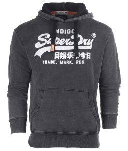 HOODIE SUPERDRY VINTAGE LOGO INDIGO  (M)