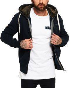 HOODIE   SUPERDRY APPLIQUE ZIP THRU   (XXL)