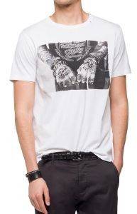 T-SHIRT REPLAY M3547.000.2660 PHOTO PRINT  (M)