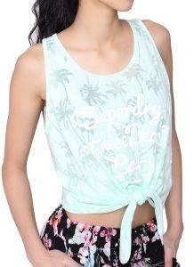 TOP SUPERDRY SURF BEACH TANK  MINT (L)