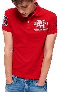 T-SHIRT POLO SUPERDRY CLASSIC SUPERSTATE  (M)