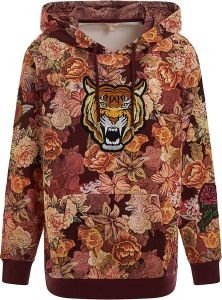 HOODIE GUESS TIGER PRINT MIX W3RQ00K9R31  (M)