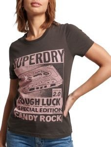 T-SHIRT SUPERDRY OVIN VINTAGE LO-FI POSTER W1011090A 