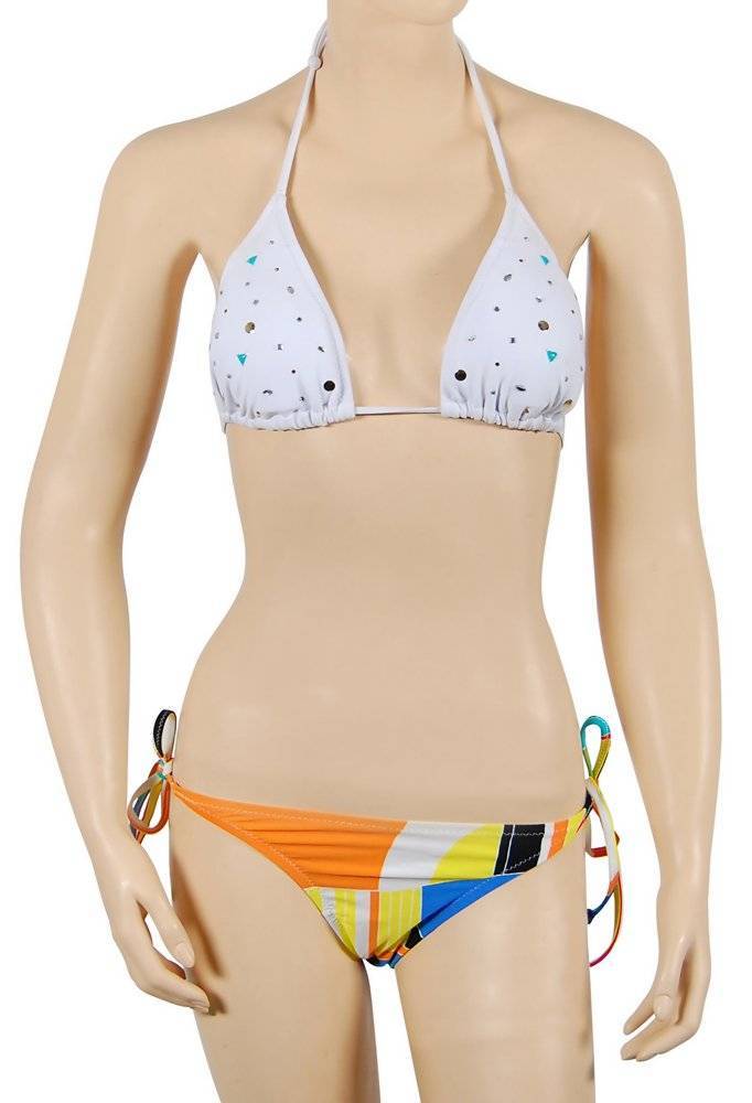CLUB NEUF BIKINI SET CLUB NEUF ZEBRA ΛΕΥΚΟ (40B