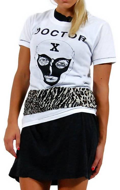 T-SHIRT WORN BY DEBBIE HARRY DOCTOR X ΛΕΥΚΟ