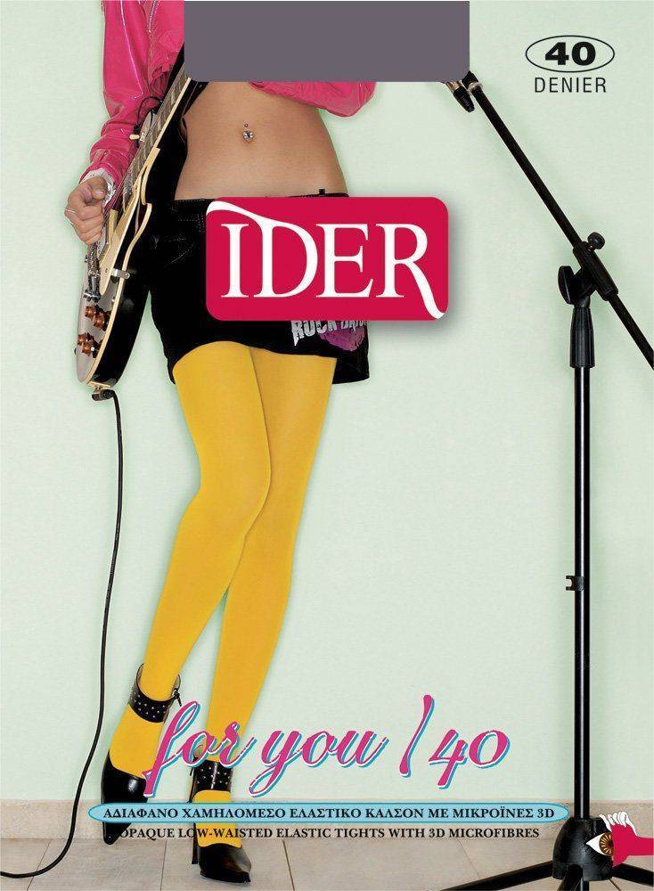 IDER IDER ΚΑΛΣΟΝ FOR YOU 40DEN ΑΝΘΡΑΚΙ
